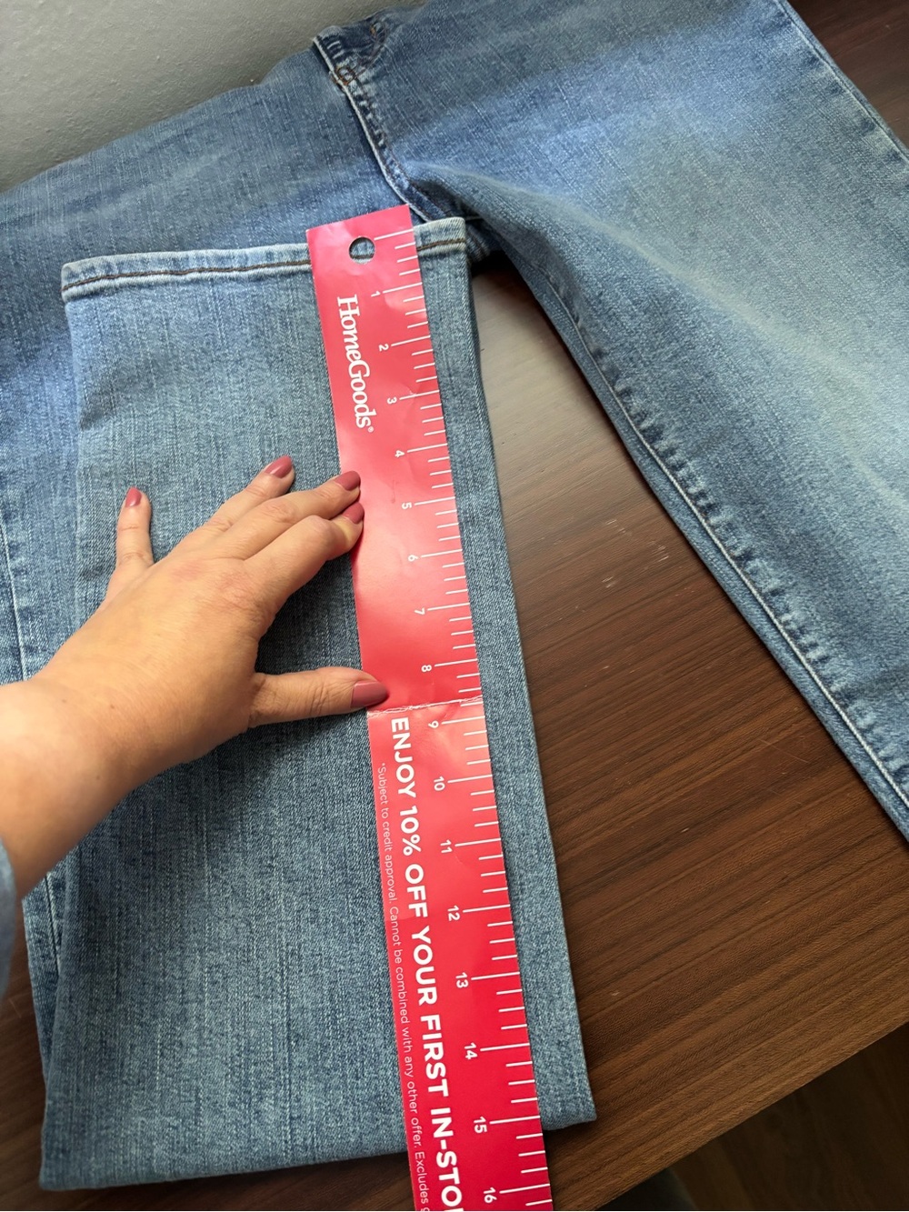 Frame Denim Light Blue The Pencil Slim Jeans - Picture 7 of 8